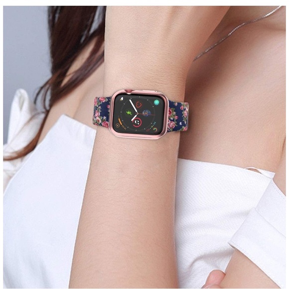 Apple Watch Band/Screen Protector TPU Case Soft - Picture 3 of 7